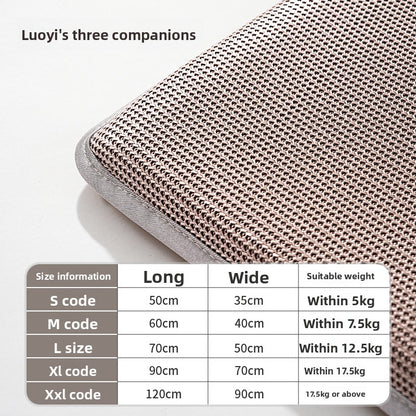 Dog Cooling Mat Summer Pet Bed Pad
